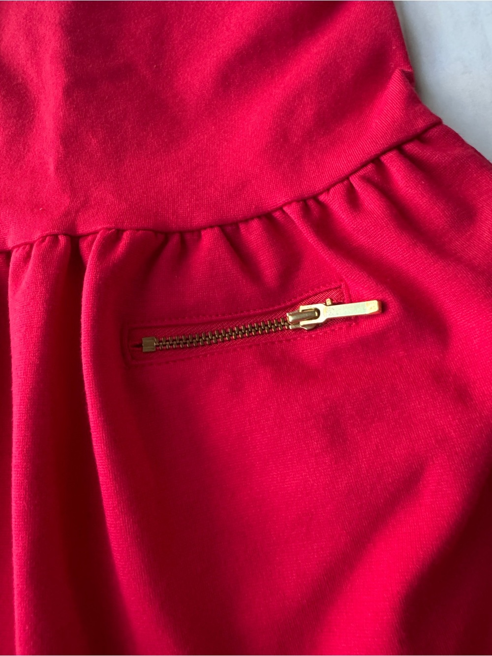 Janie and Jack The Ponte Café Dress in True Red Size 4Y - Picture 8 of 15